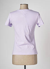 T-shirt violet CEMI pour femme seconde vue