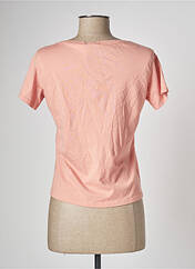 T-shirt rose DOUBLE AGENT pour femme seconde vue