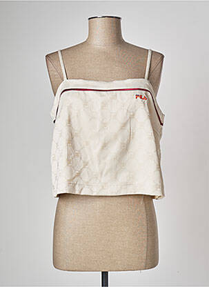Top beige FILA femme