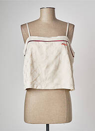 Top beige FILA femme