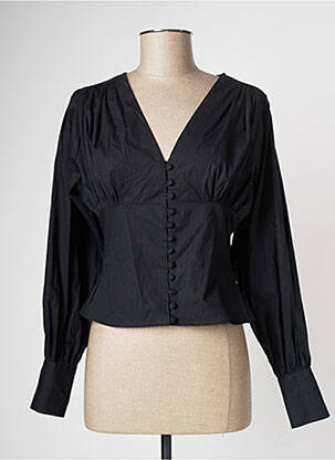 Chemisier noir ASTRID BLACK LABEL femme