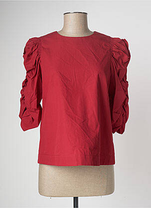 Blouse rouge MANGO femme