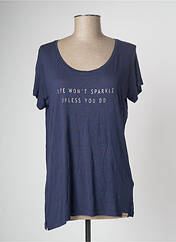 T-shirt bleu BLEND SHE pour femme seconde vue