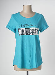 T-shirt bleu LITTLE FORTUNE pour femme seconde vue