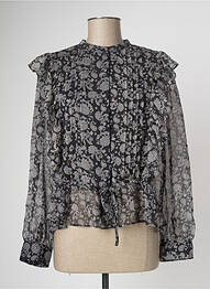 Chemisier noir MANGO femme