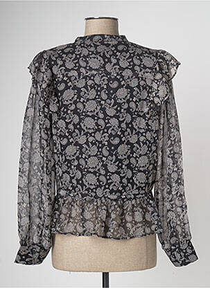 Chemisier noir MANGO femme