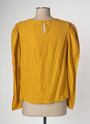 Blouse jaune MANGO femme