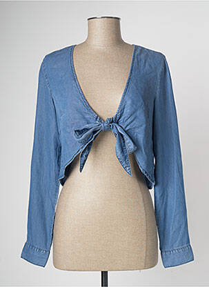 Crop top bleu TALLY WEIJL femme