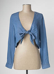 Crop top bleu TALLY WEIJL femme