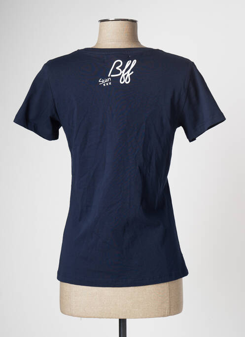 T-shirt bleu STIEN EDLUND pour femme