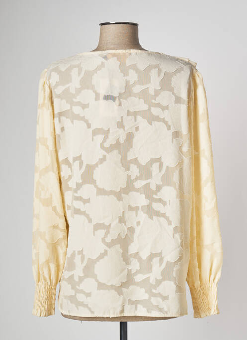 Blouse beige FOUDRE BY AURELIE VAN DAELEN pour femme