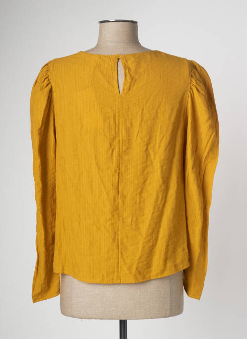 Blouse jaune MANGO pour femme