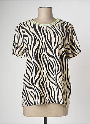 T-shirt beige GARCIA femme