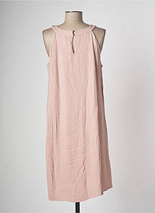Robe mi-longue rose VILA femme