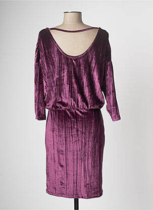 Robe mi-longue rouge BLEND SHE femme