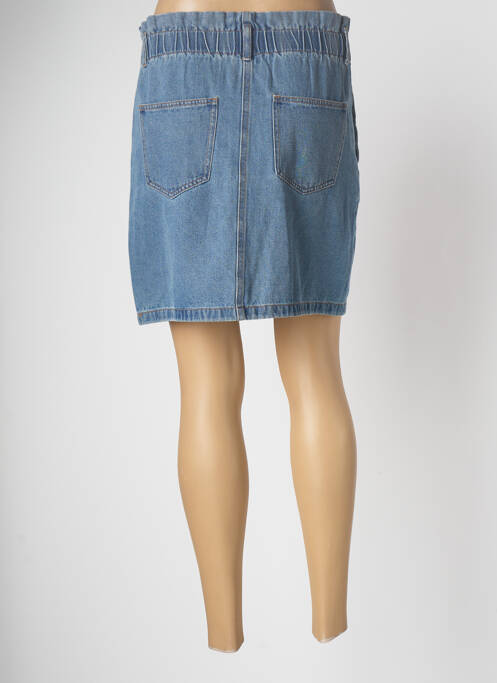 Jupe courte bleu NOISY MAY pour femme