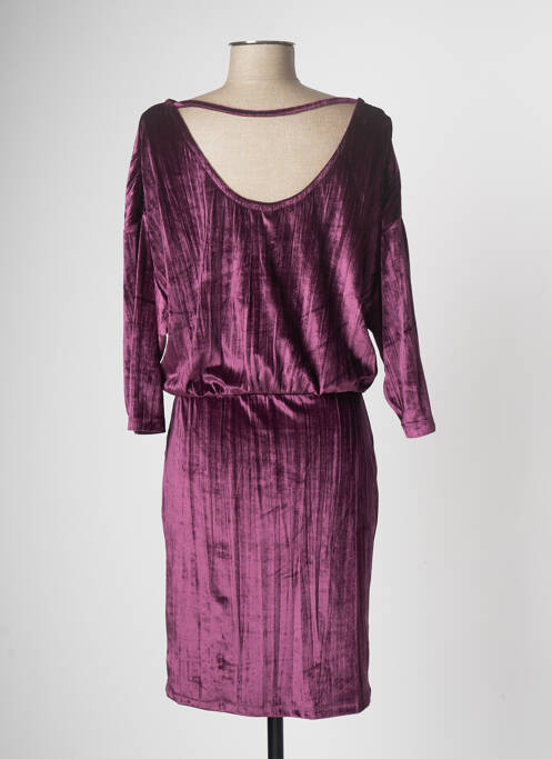 Robe mi-longue rouge BLEND SHE pour femme