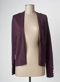 Gilet manches longues rouge VILA femme