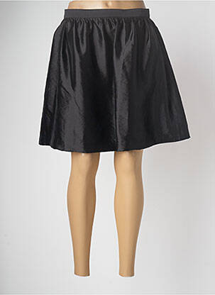 Jupe courte noir PIECES femme