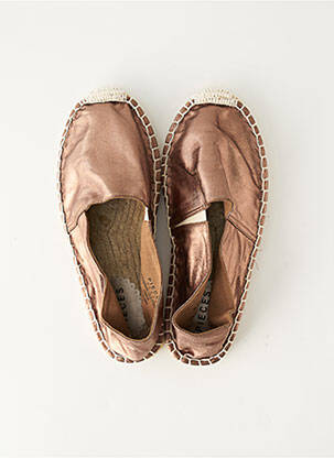 Espadrilles marron PIECES femme