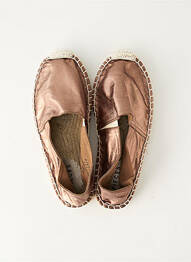 Espadrilles marron PIECES femme