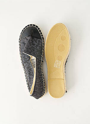 Espadrilles noir LA STRADA femme