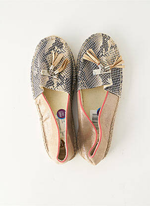 Espadrilles beige LA STRADA femme