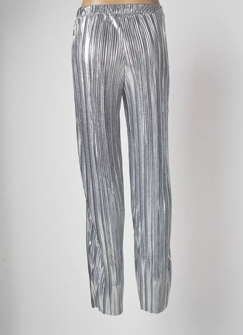Pantalon large argent LITTLE FORTUNE pour femme