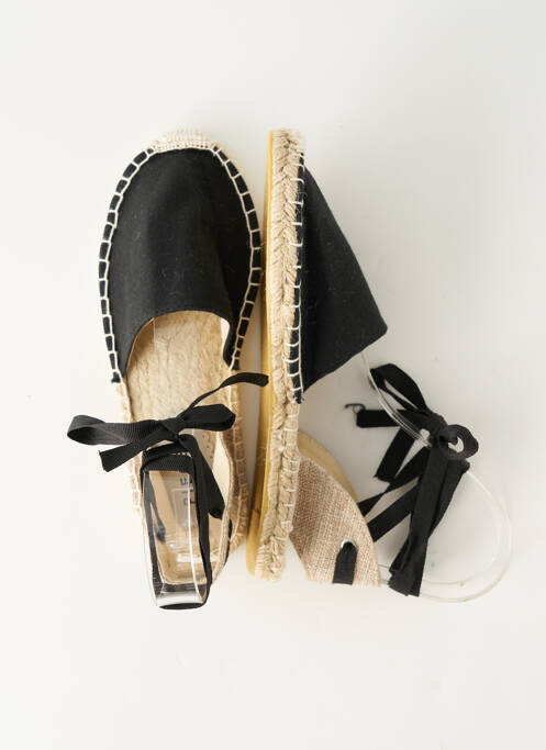 Espadrilles noir PIECES pour femme