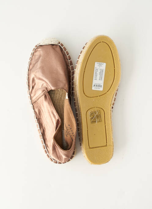 Espadrilles marron PIECES pour femme