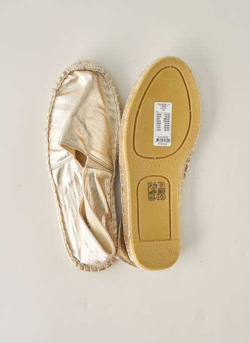 Espadrilles or PIECES pour femme