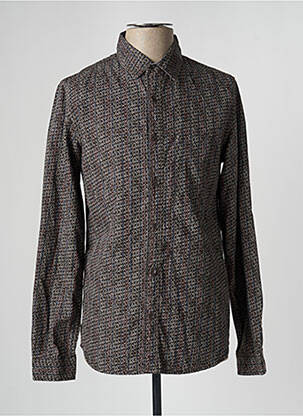 Chemise manches longues noir PETROL INDUSTRIES homme