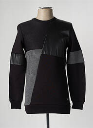 Sweat-shirt noir DYJCODE BY DENNIS PRAET  homme