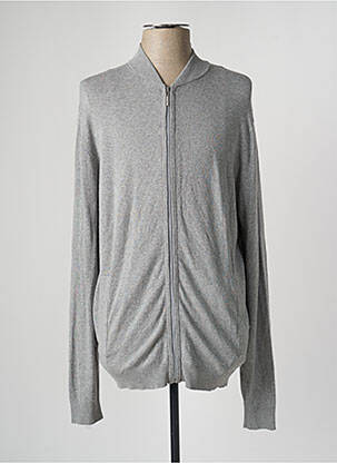 Gilet manches longues gris TOM TAILOR homme