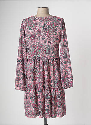 Robe courte rose HAILYS femme