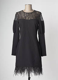 Robe courte noir ASTRID BLACK LABEL femme