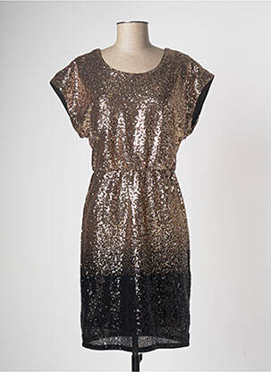 Robe mi-longue noir VILA femme
