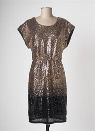 Robe mi-longue noir VILA femme