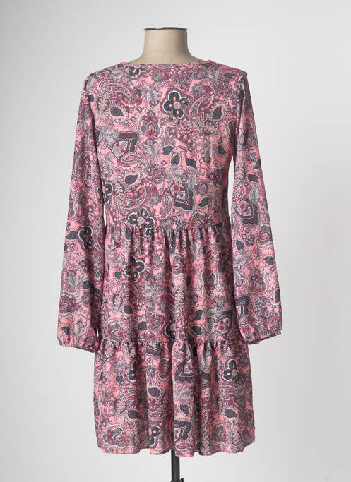 Robe courte rose HAILYS pour femme