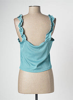 Top bleu JACQUELINE DE YONG femme