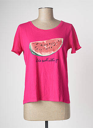 T-shirt rose ONLY pour femme