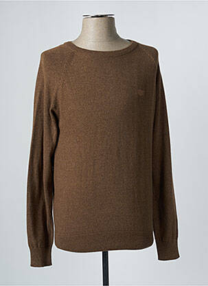 Pull marron BRUCE & BUTLER  homme