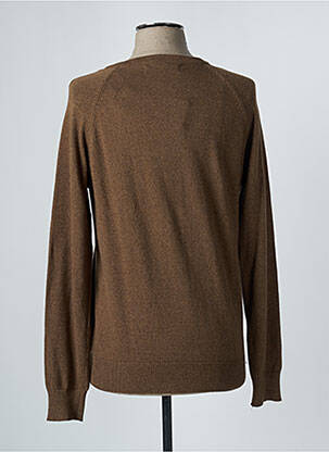 Pull marron BRUCE & BUTLER  homme