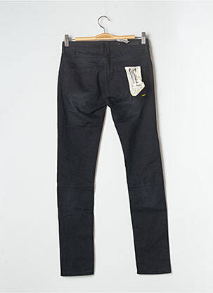 Jeans coupe slim noir BROADWAY femme