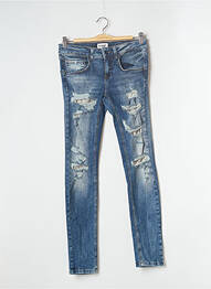 Jeans coupe slim bleu VERO MODA femme