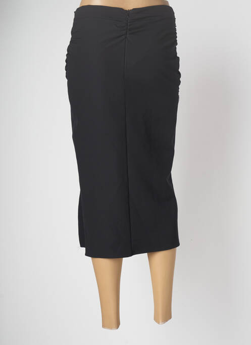 Jupe mi-longue marron ASTRID BLACK LABEL pour femme