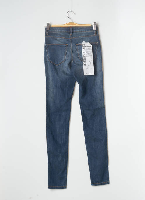 Jeans coupe slim bleu VERO MODA pour femme