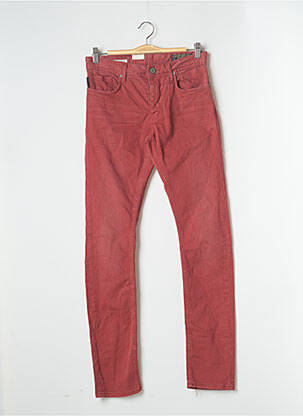 Pantalon slim rouge JACK & JONES pour homme