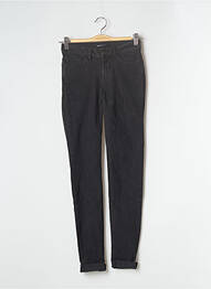 Jeans coupe slim noir ASTRID BLACK LABEL femme