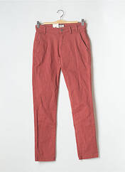 Pantalon chino rouge SHINE pour homme seconde vue